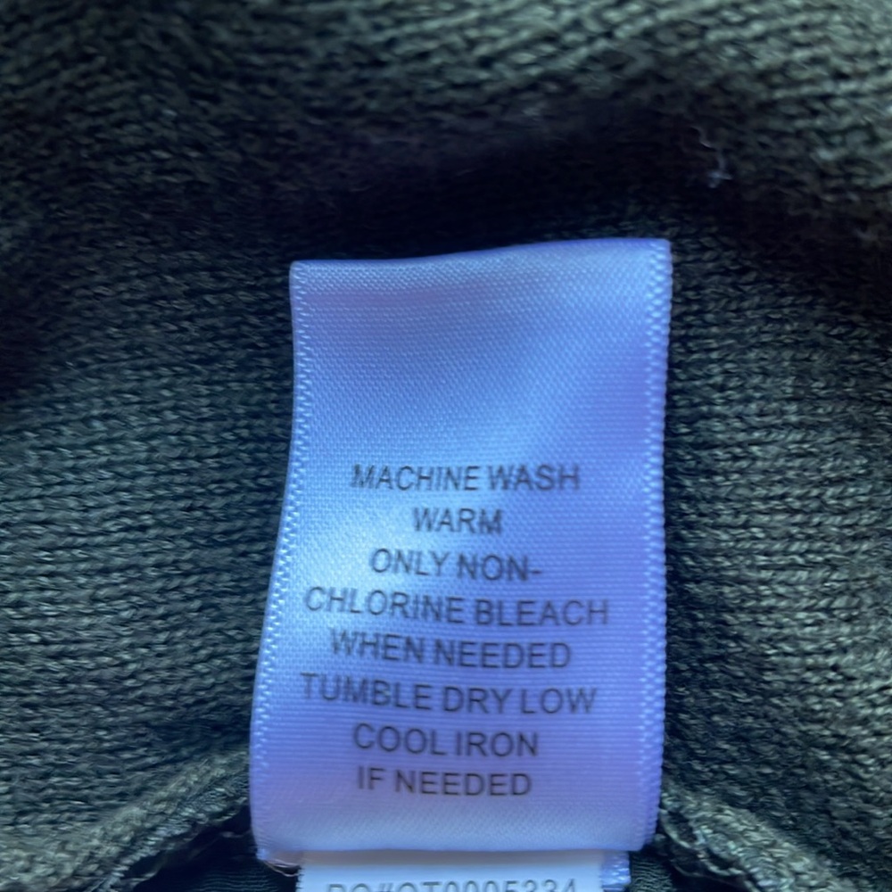 Fever 2X Olive Green Duster - Picture 6 of 6